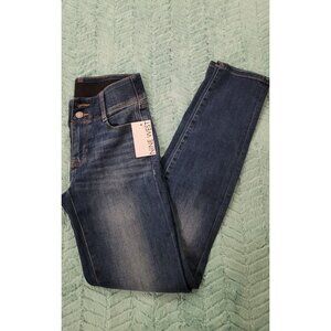 Women's Nine West Stretch Jeans - Size 0 Straight Leg Color BLue NEW